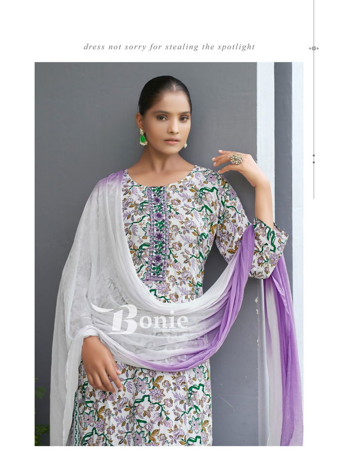 Guzarish By Bonie Rayon Printed Kurti With Bottom Dupatta Wholesale Shop in Surat